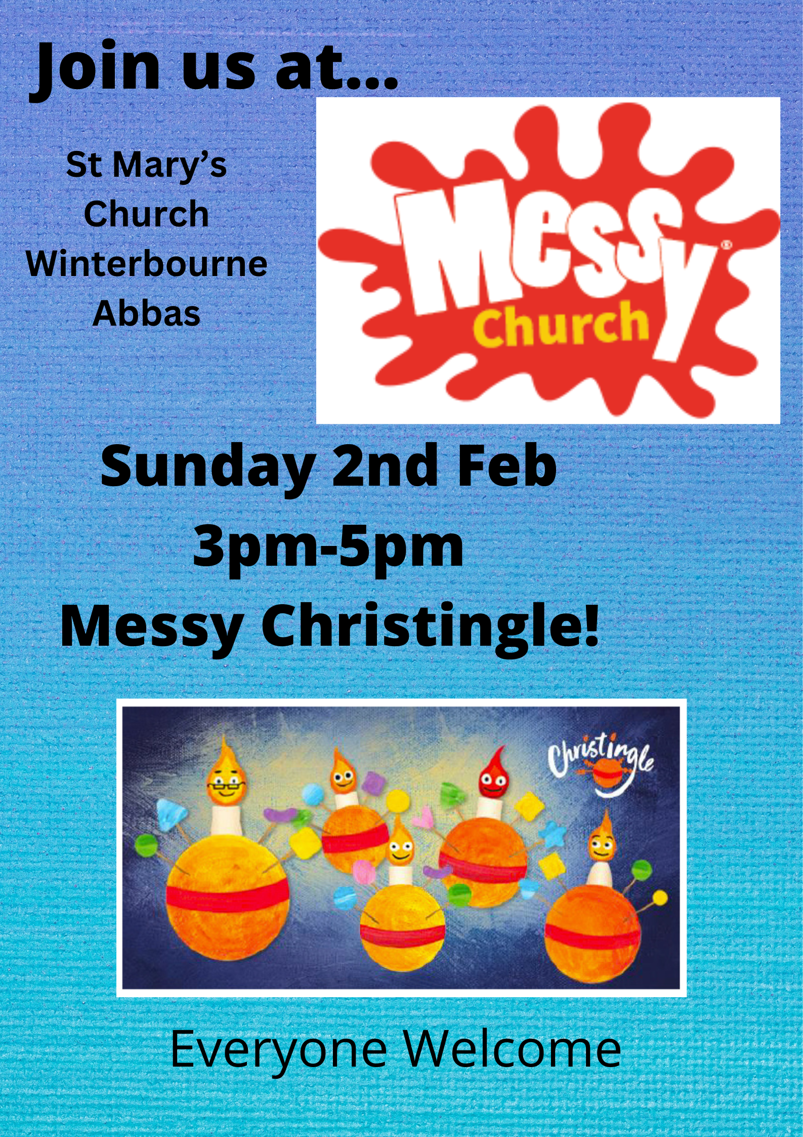 Messy Christingle Poster